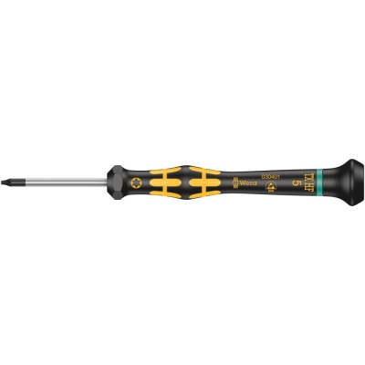 1567 TORX HF ESD Kraftform Micro Отвёртка антистатическая прецизионная, с фиксацией, TX 5 x 40 мм