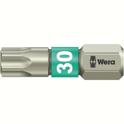 3867/1 TS TORX бита торсионная, нерж., 1/4" C6.3, TX 30 x 25 мм