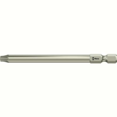 3867/4 TS TORX BO бита, с отверстием, нерж., 1/4" E6.3, TX 25 x 89 мм