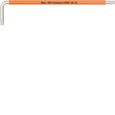 3967 SXL HF TORX Multicolour Г-образный ключ с фиксацией, удлиненный, нерж., TX 30 x 195 мм