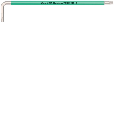 3967 SXL HF TORX Multicolour Г-образный ключ с фиксацией, удлиненный, нерж., TX 9 x 101 мм
