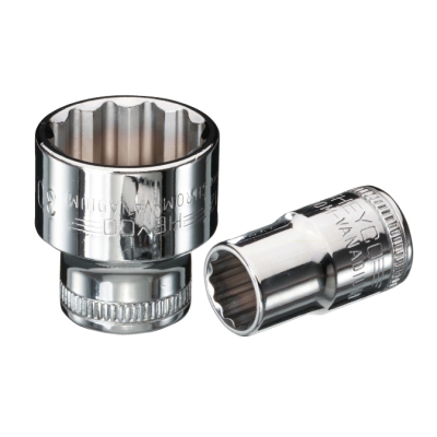 40-12 AF Головка торцевая 12-гранная 3/8", 7/16" x 25.5 мм