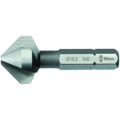 846/1 Бита-зенкер конический трёхканавочный 90°, 1/4" C6.3, 20.50 x 41 мм