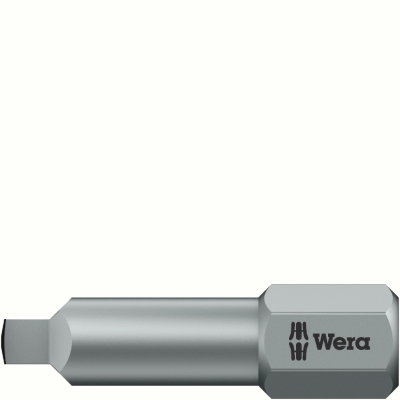 868/1 BTZ Robertson бита торсионная с внешним квадратом, 1/4" C6.3, R 1 x 25 мм