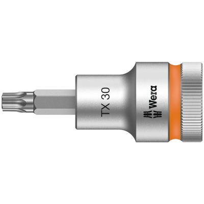 8767 C HF TORX Zyklop Головка торцевая с вставкой-битой, 1/2", с фиксацией, TX 30 x 60 мм