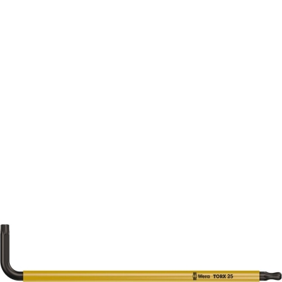 967 SPKL TORX BO Multicolour Г-образный ключ, BlackLaser, с шаром, TX 25 x 104 мм, с отверстием