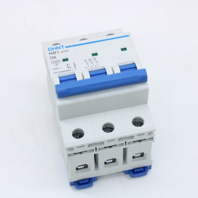 Авт. выкл. NB1-63H 3P 6А 10кА х-ка D (R) 179891