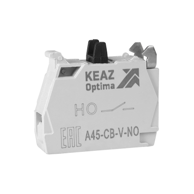 Блок контактный OptiSignal D22 A45-CB-V-NO 1НО винтовой зажим ZBE101 332200