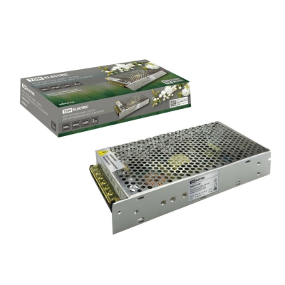 Блокпитания200Вт-12В-IP20для светодиодных лент и модулей, металлTDM (кр.1шт)