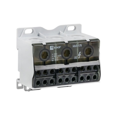 Блок распределительный КБР тройной 175A PROxima kbr3-175