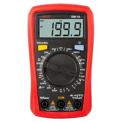 Цифровой мультиметр RGK DM-10 с поверкой