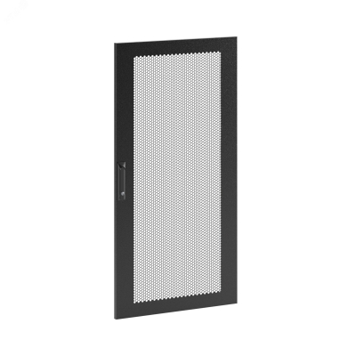 Дверь перфорированная одностворчатая для IT-CQE 2000x600 RAL9005 RBITCPMS2060