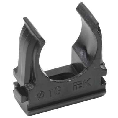 ELASTA Держатель с защелкой CF16 черный (10шт/компл) CTA10D-CF16-K02-010