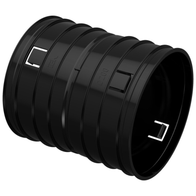 ELASTA Муфта соединительная для двустенной трубы d=200мм CTA12D-M200-K02-R