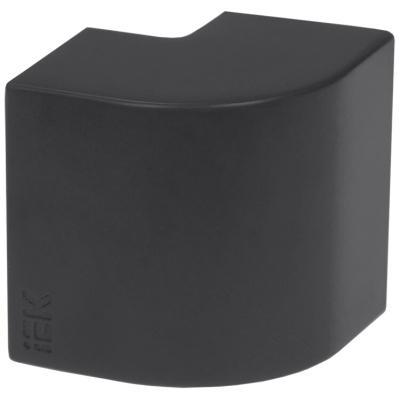 ELECOR Угол внешний КМН 40х25 черный (4шт/компл) EL-KK10D-N-040-025-K02