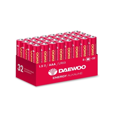 Элемент питания алкалиновый AAA/LR03 1.5В Energy Alkaline 2021 Pack-32 (уп.32шт) 5030084