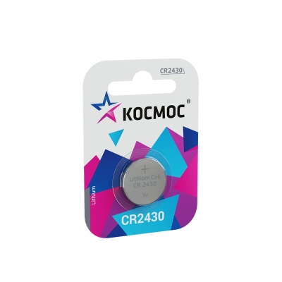 Элемент питания литиевый CR2430 1хBL (блист.1шт) KOCR24301BL