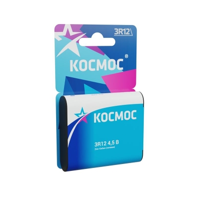 Элемент питания солевой "квадрат" 3R12 1BL (блист.1шт) KOC3R121BL