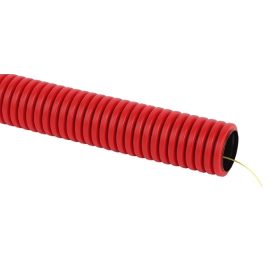 ЭРА Труба гофрированная двустенная ПНД (красная) d 50мм с зонд. 50м (4)(кр.1бухта)