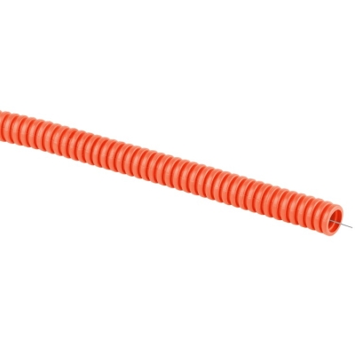 ЭРА Труба гофрированная ПНД (оранжевый) d 16мм с зонд. легкая 100м (30)(кр.1бухта)