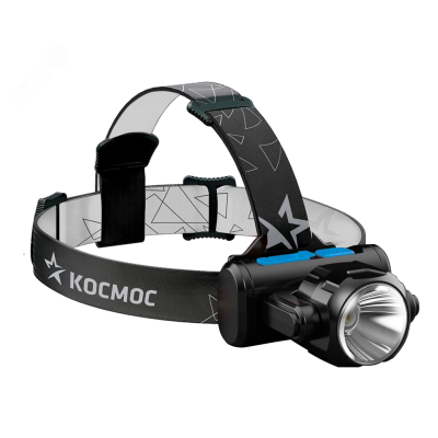 Фонарь аккумуляторный налобный XPE 3Вт COB 5Вт аккум. LI-on 1.2А.ч ЗУ Micro USB KOCH5WLi-On