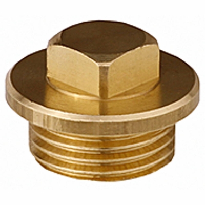 GENERAL FITTINGS 1″, с прижимной шайбой, никель, заглушка (51099-1)