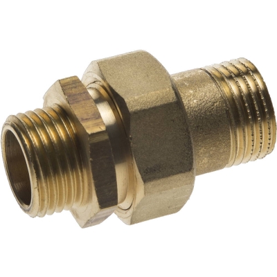 GENERAL FITTINGS штуцер/штуцер, 1/2″, соединитель с накидной гайкой (51037-S/S-1/2)