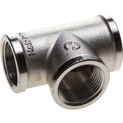 GENERAL FITTINGS внутренняя резьба 3/4″, никель, тройник (51052-3/4)