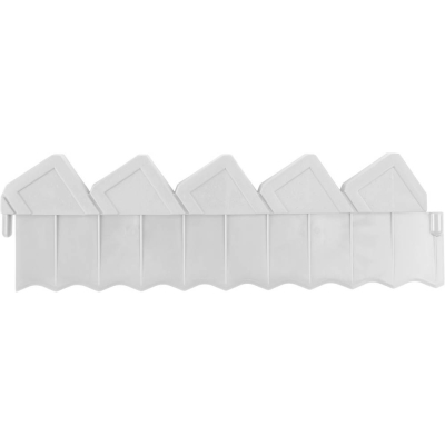 GRINDA белая, ограждения для клумб (8-422305)