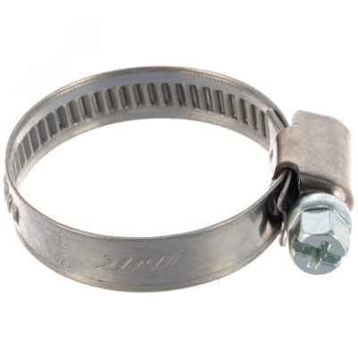 Хомут червячный 25-40/9 W2 нержавеющая сталь 1Л 25-40-7 Н ГОСТ 28191-89 H25-40ECO42