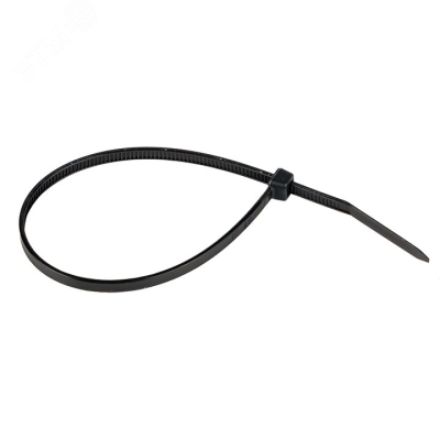Хомут кабельный 3.6х200 нейл. черн. (уп.100шт) plc-cb-3.6x200