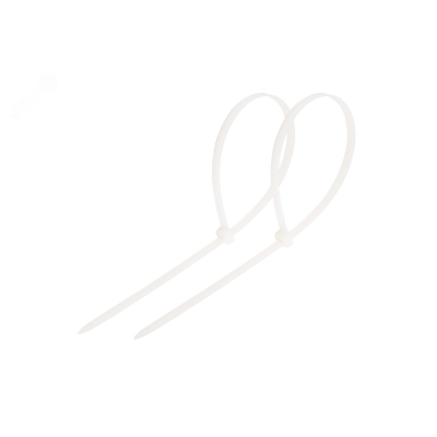 Хомут-стяжка кабельная нейлоновая PROconnect 250x3,6 мм, белая, упаковка 100 шт 57-0250