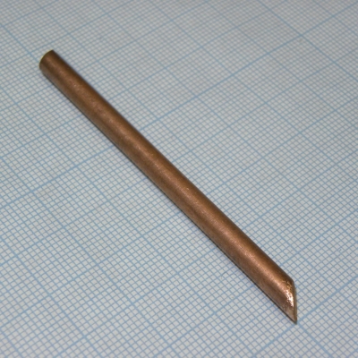 Жало паяльное 5* 75мм медное скос