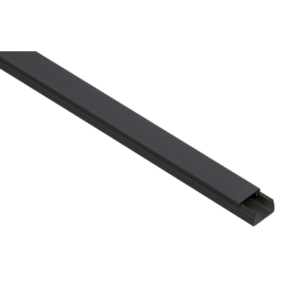 Кабель-канал 25х16 "ЭЛЕКОР" черный (50м) EL-KK10-025-016-1-K02