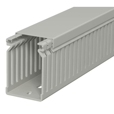 Кабель-канал перфорированный распределительный LK4 60x40x2000 мм (перфокороб) ПВХ, серый RAL7030LK4 60040 6178031