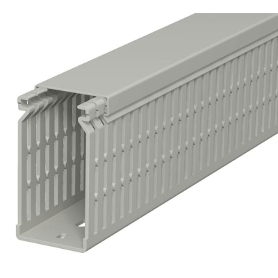 Кабель-канал перфорированный распределительный LK4 N 80x40x2000 мм (перфокороб) ПВХ, серы 6178227