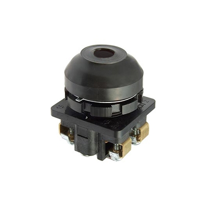 КЕ-081/2, черный, 1з+1р, цилиндр, IP54, 10А, 660В (ЭТ)