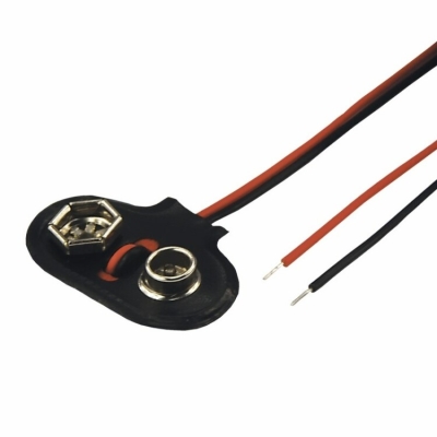 Клемма на крону FD-2222 9V (угловая) 14-0323