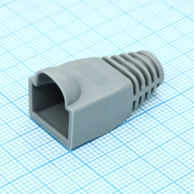 Колпачок изолирующий для RJ-45 серый