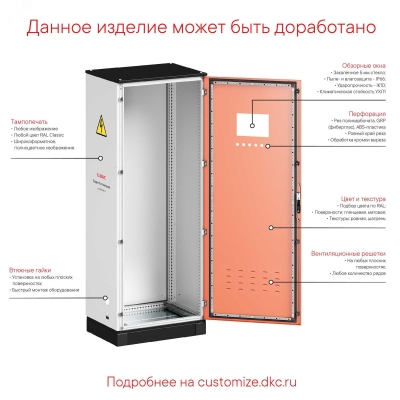 Комплект панелей цоколя, Ш/Г=500 мм, В=200 мм, 1 кмп = 2 шт. R5NFPB52