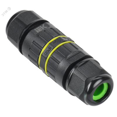 Коннектор кабельный герметичный WTP-302 3 PIN IP68 UWC20-I-D175-3-68