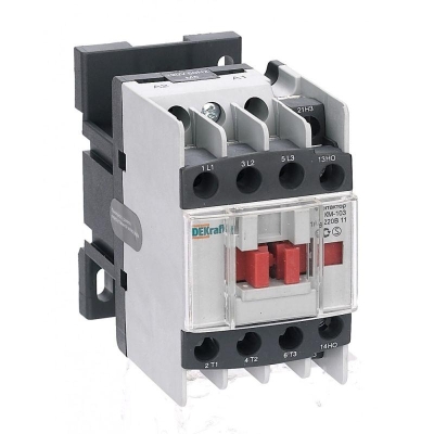 Контактор КМ-103 18А кат. 380В AC 1НО+1НЗ AC-3 22114DEK