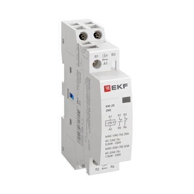 Контактор модульный КМ 25А 2NC (1 мод.) PROxima km-1-25-02