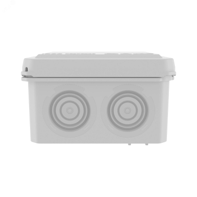 Коробка ответвительная с 8+2 кабельными вводами д.20/20мм, IP55,70х70х40мм 53770