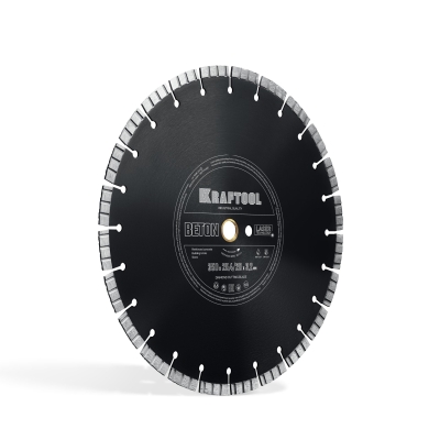KRAFTOOL BETON 350 мм (25.4/20 мм, 12х3.2 мм), алмазный диск (36686-350)