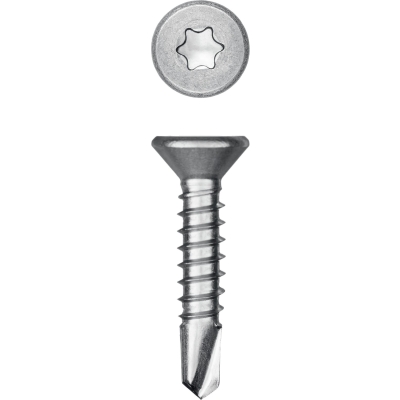 KRAFTOOL DS-C, 19 х 3.5 мм, А2, сверло, потайная головка, ТХ15, 800 шт, саморез нержавеющий (300932-35-019)