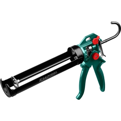 KRAFTOOL Expert 4-in-1 310 мл, скелетный пистолет для герметика (06675)