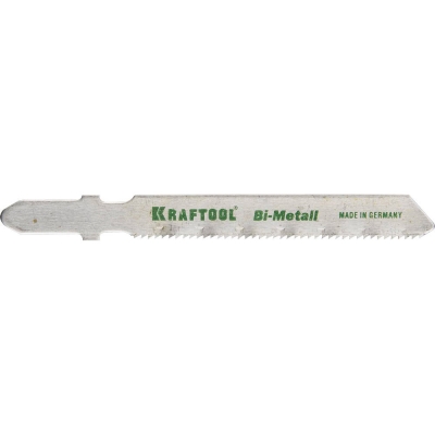 KRAFTOOL T118AF, EU-хвост., по металлу Bi-Met, шаг 1.2 мм, 50 мм, 2 шт, полотна для лобзика (159555-1.2)