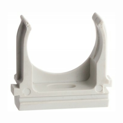 Крепеж-клипса d32 мм (10 шт) серая Plast derj-z-32n-r