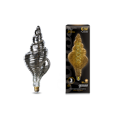 Лампа Led Vintage Filament Flexible TL120 6W E27 120*330mm 2400K 1/10 166802008
